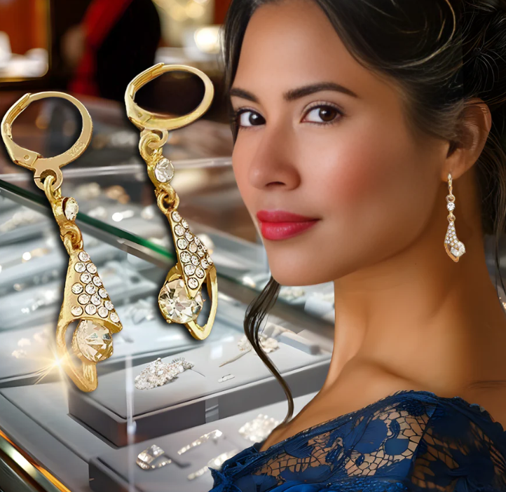 Hermosos Pendientes Tridimensionales